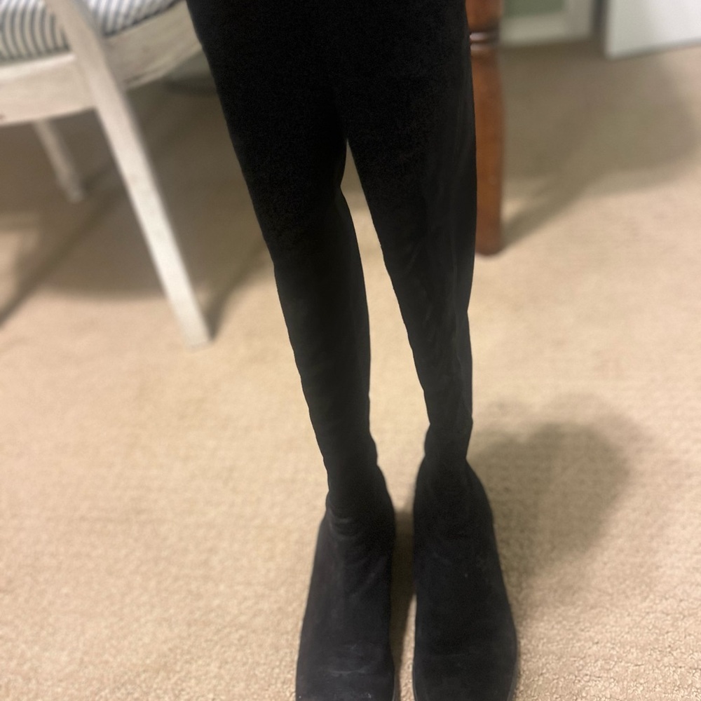 Stuart Weitzman Black Ankle Boots